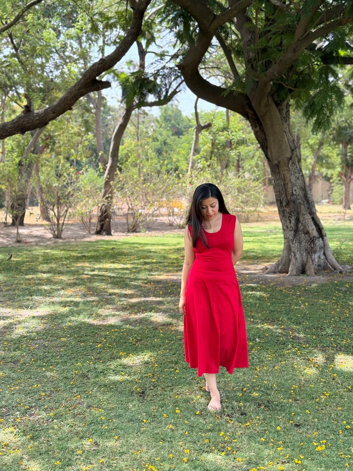 Summer Scarlet Dress