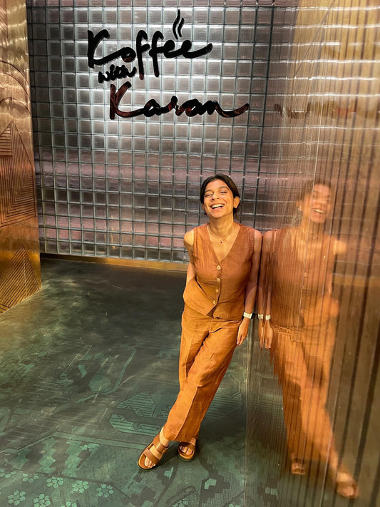 Linen Co-ord with Sucharita Tyagi