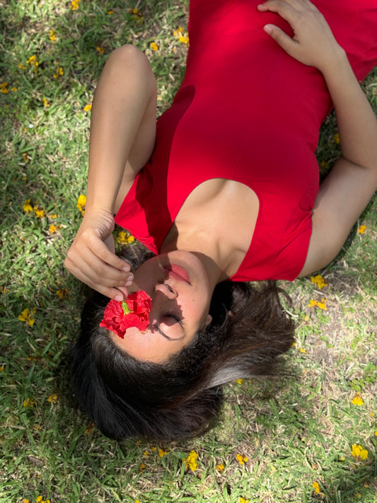 Summer Scarlet Dress