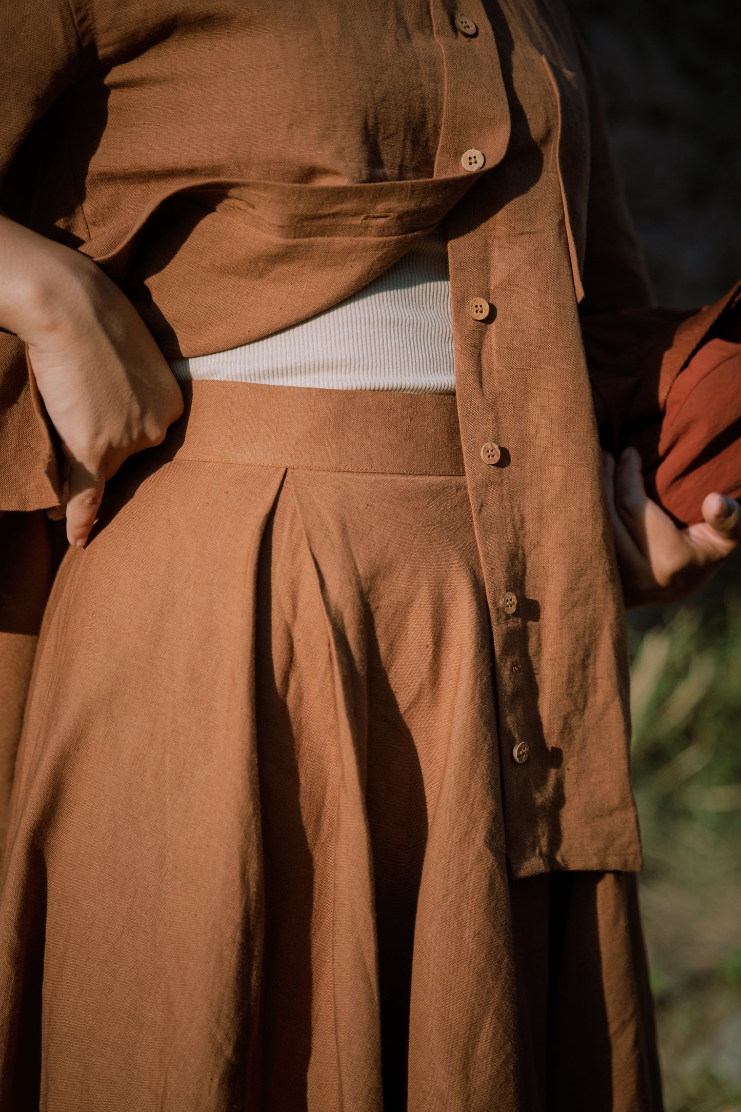 Luxe: रेत Co-ord