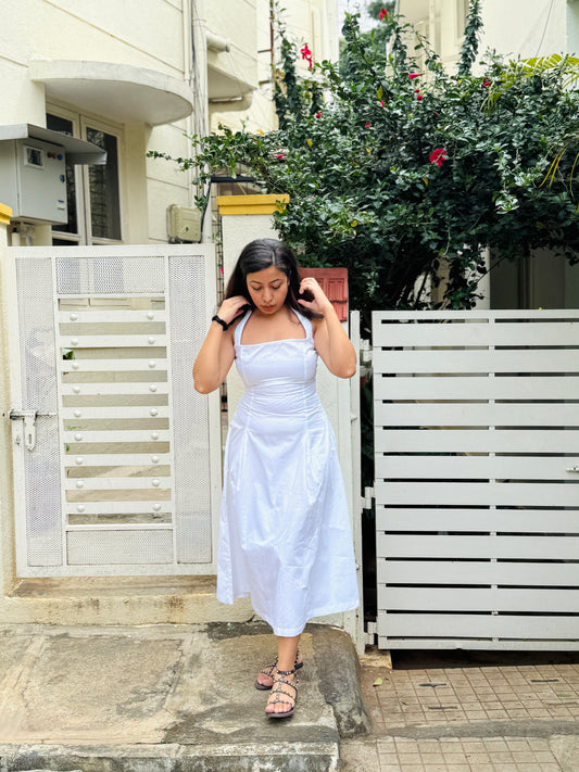 Audrey Dress - White