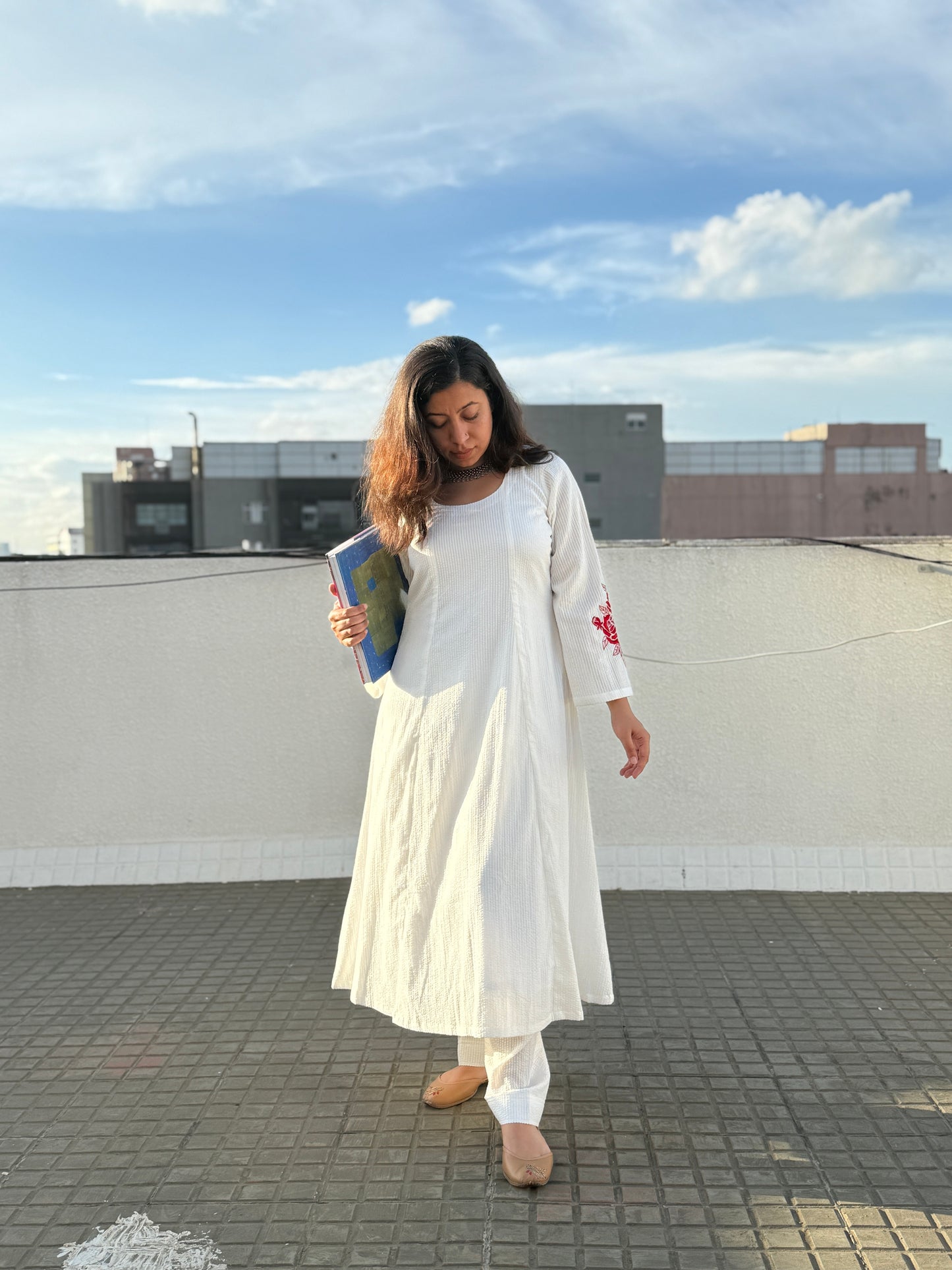 Rosa Salwaar-Kameez