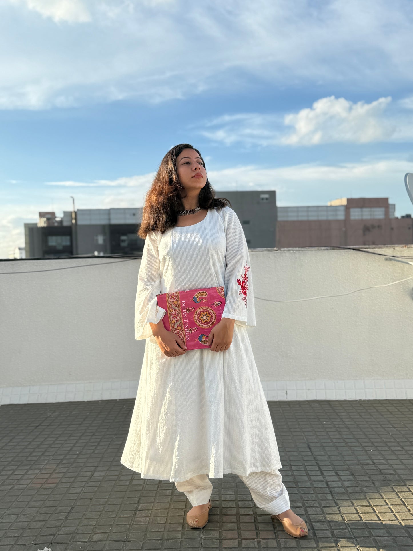 Rosa Salwaar-Kameez